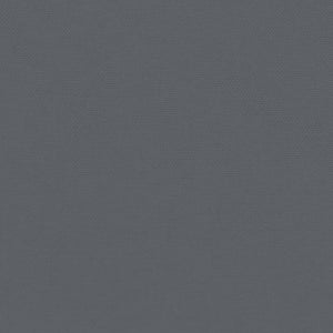 7-teiliges Garten Lounge Set Schwarz Grau