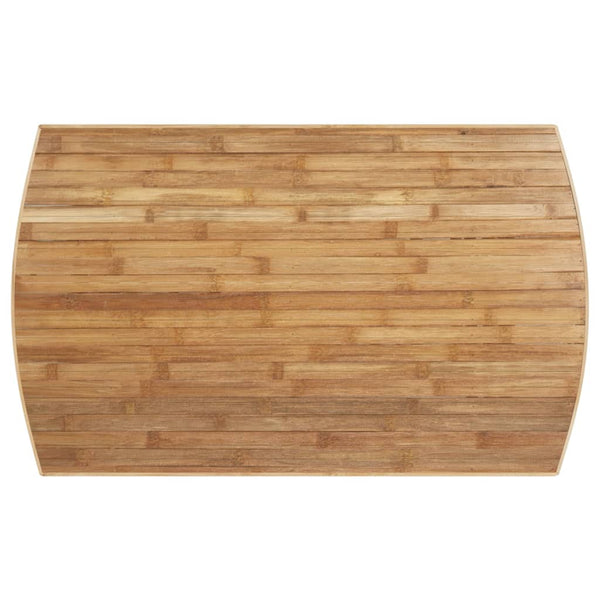 vidaXL Table basse de jardin 90x55x37 cm Bambou