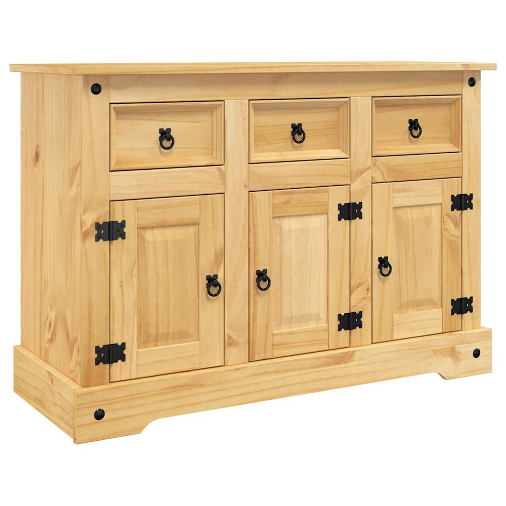 Sideboard Corona Braun Kiefer Massivholz 112 cm