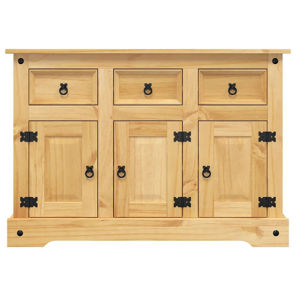 Sideboard Corona Braun Kiefer Massivholz 112 cm
