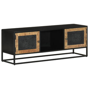 TV-Schrank Mango Massivholz & Eisen 110 cm
