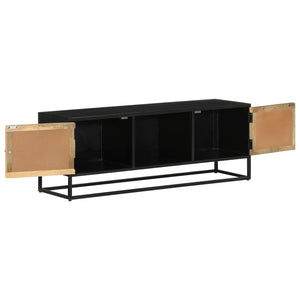 TV-Schrank Mango Massivholz & Eisen 110 cm