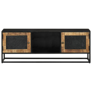 TV-Schrank Mango Massivholz & Eisen 110 cm