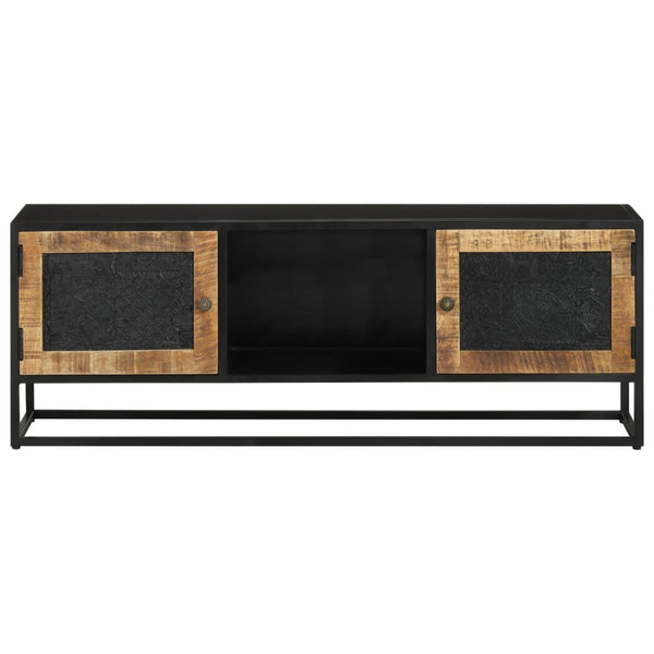TV-Schrank Mango Massivholz & Eisen 110 cm