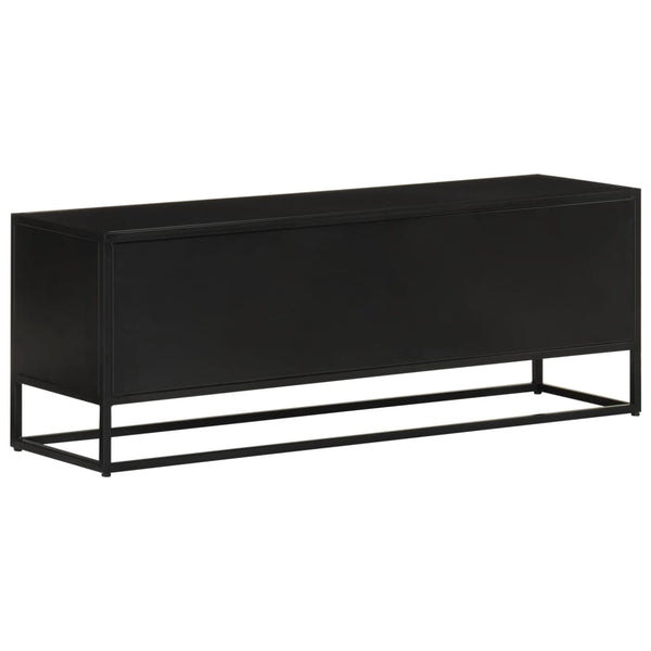 TV-Schrank Mango Massivholz & Eisen 110 cm