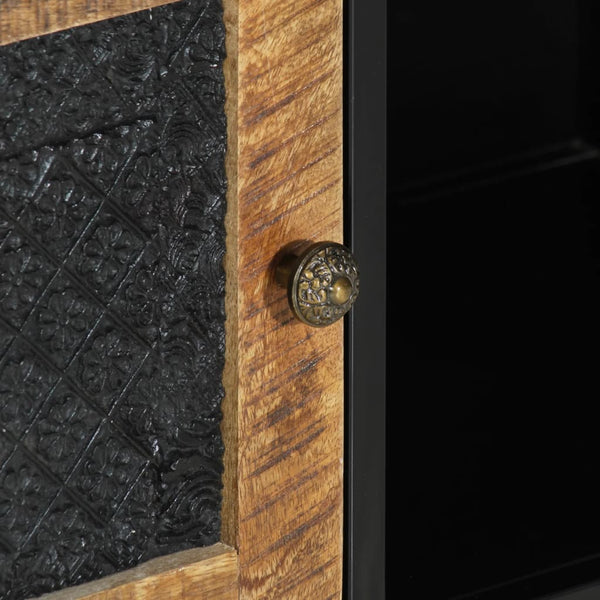 TV-Schrank Mango Massivholz & Eisen 110 cm