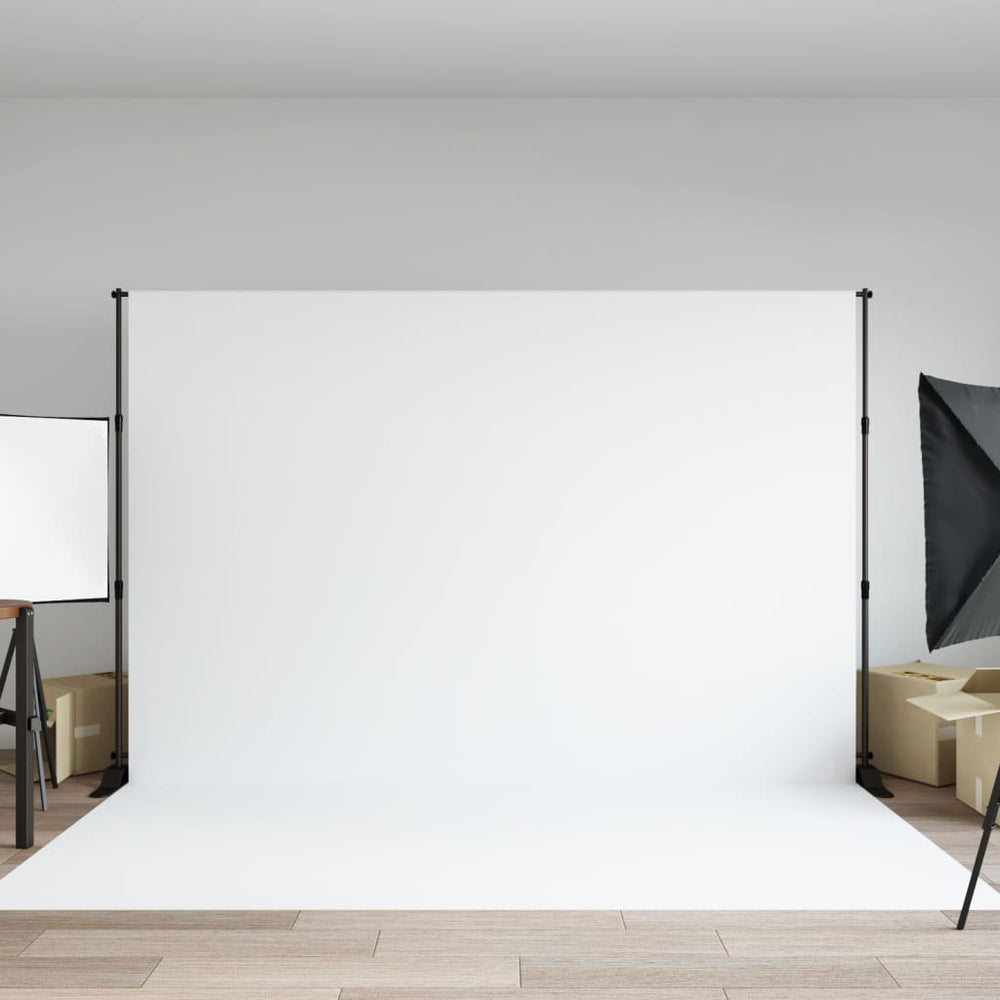 Hintergrundstativ Schwarz 305x243 cm Stahl