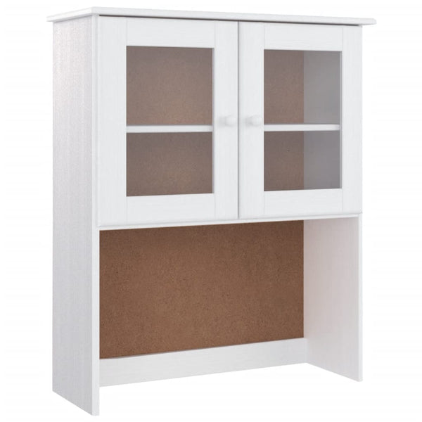 Highboard ALTA Weiß Kiefer Massivholz 77x188cm