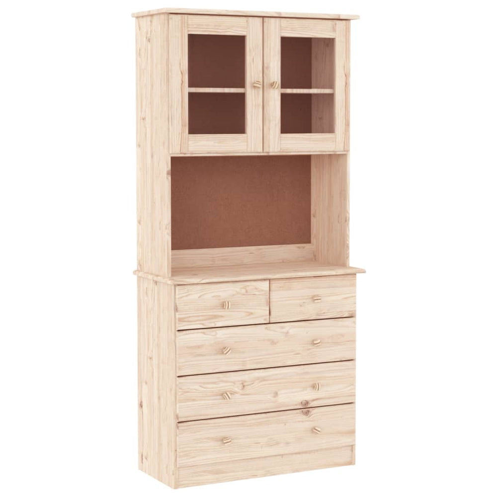 Highboard Kiefer Massivholz 77x165 cm