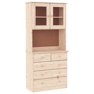 Highboard Kiefer Massivholz 77x165 cm