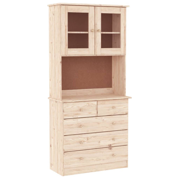 Highboard Kiefer Massivholz 77x165 cm