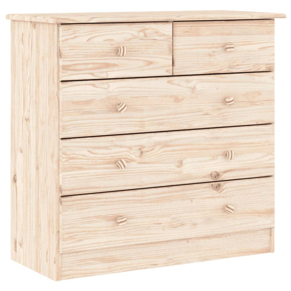 Highboard Kiefer Massivholz 77x165 cm