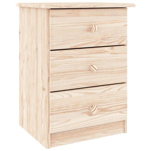 Nachttisch Kiefer Massivholz 41x35x55,5 cm