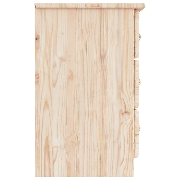 Nachttisch Kiefer Massivholz 41x35x55,5 cm