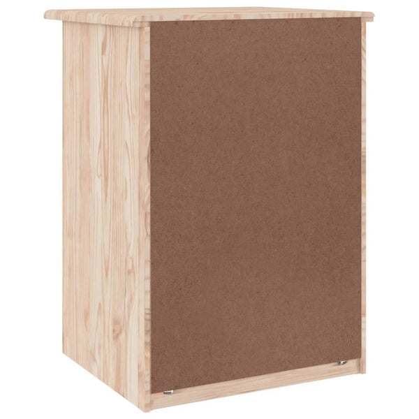Nachttisch Kiefer Massivholz 41x35x55,5 cm