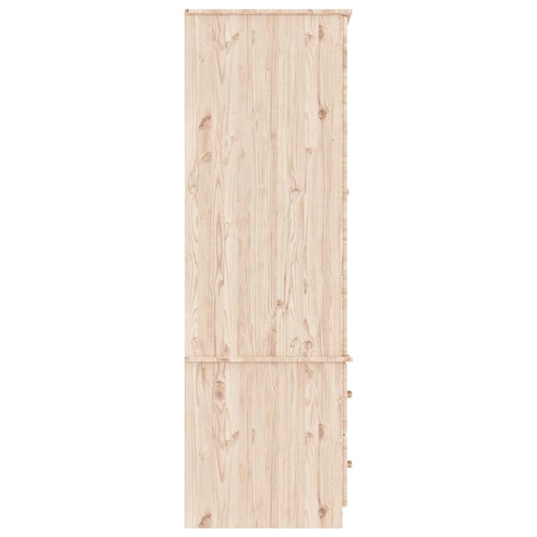 Massivholz Kleiderschrank Kiefer 90x170cm