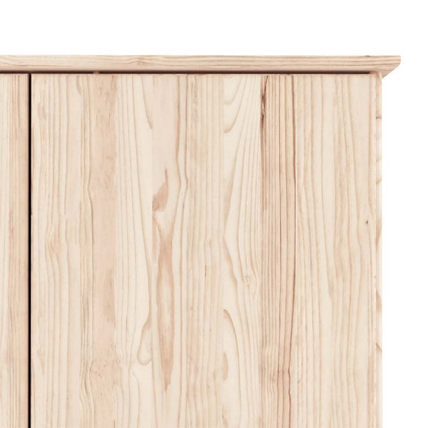 Massivholz Kleiderschrank Kiefer 90x170cm