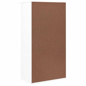 Weißer Kleiderschrank ALTA Kiefer Massivholz 90x55x170 cm