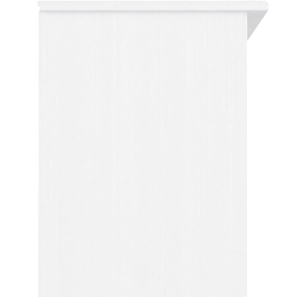 Weiße Schuhbank Kiefer Massivholz 100 cm