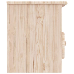TV-Schrank Kiefer Massivholz 100 cm