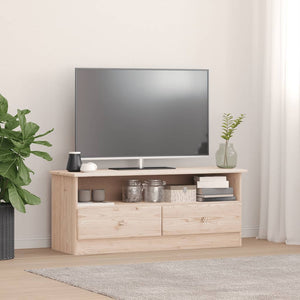 TV-Schrank Kiefer Massivholz 100 cm
