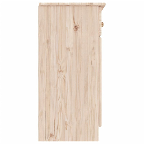 Sideboard Kiefer Massivholz 77x73 cm