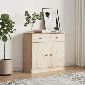 Sideboard Kiefer Massivholz 77x73 cm