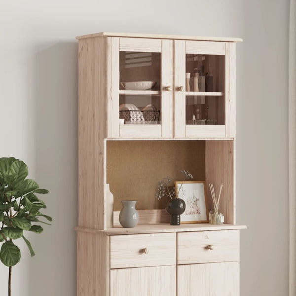 Kiefer Sideboard Aufsatz 77x92 cm