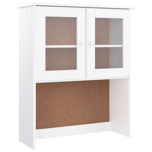 Weißer Sideboard-Aufsatz ALTA Kiefer Massivholz