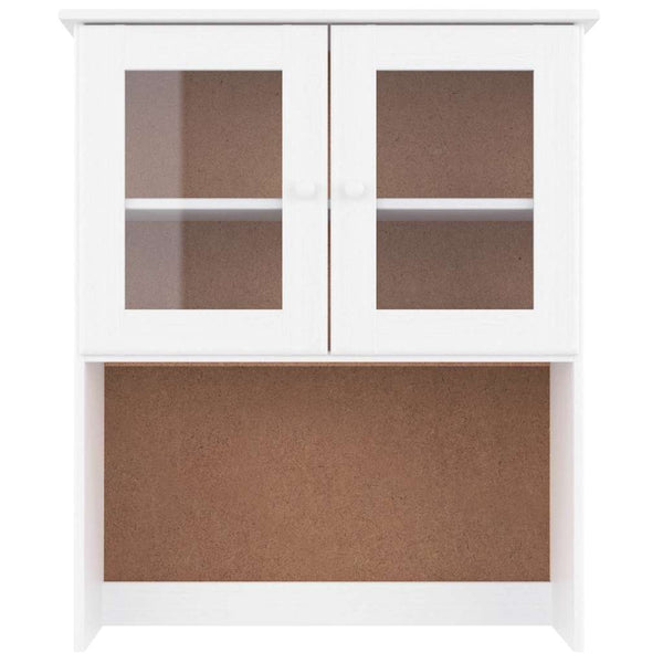 Weißer Sideboard-Aufsatz ALTA Kiefer Massivholz