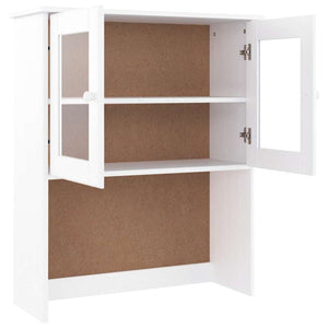 Weißer Sideboard-Aufsatz ALTA Kiefer Massivholz