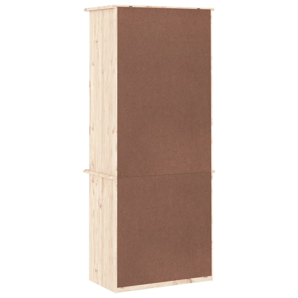 Bücherregal Kiefer Massivholz 60x142 cm