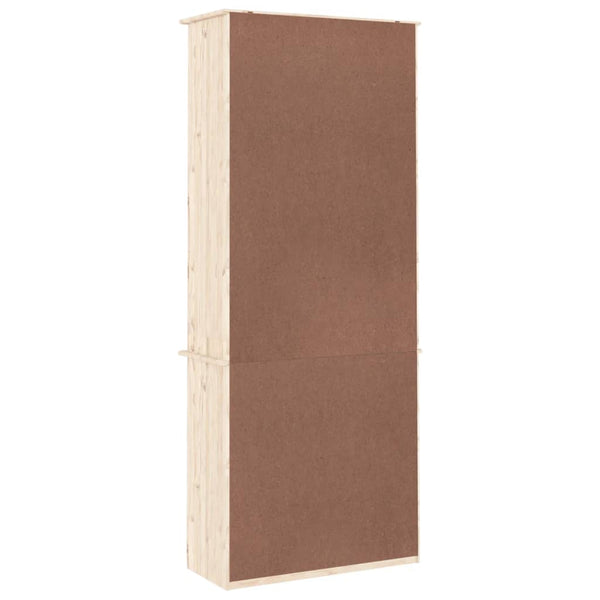 Bücherregal Kiefer Massivholz mit Schubladen