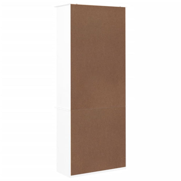 Bücherregal Weiß Kiefer mit Schubladen
