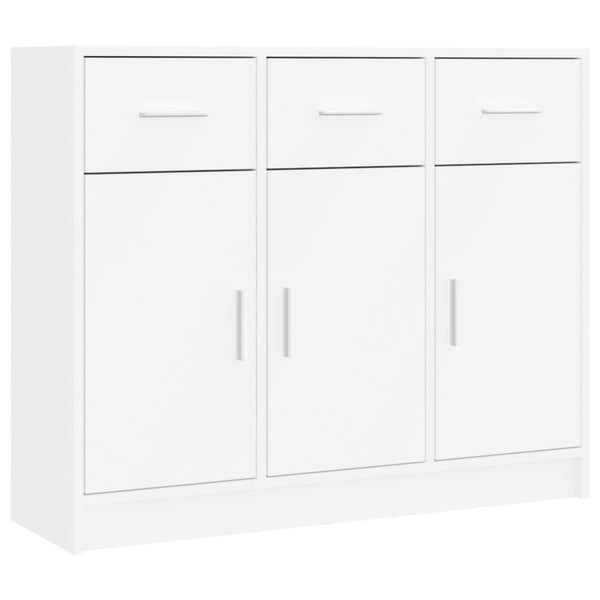 Weißes Sideboard 91x28x75cm