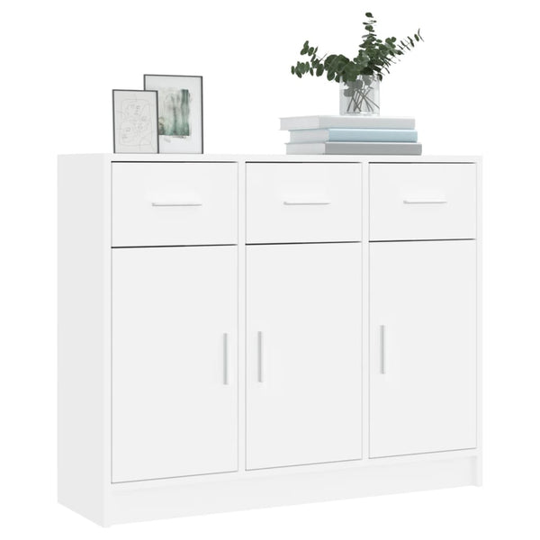 Weißes Sideboard 91x28x75cm