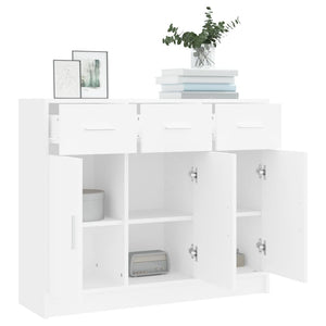Weißes Sideboard 91x28x75cm