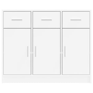 Weißes Sideboard 91x28x75cm