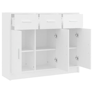 Weißes Sideboard 91x28x75cm