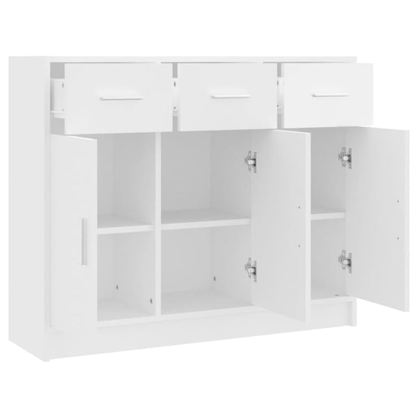 Weißes Sideboard 91x28x75cm