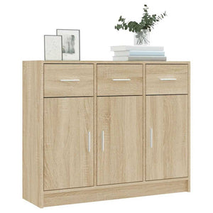Sideboard Sonoma Eiche 91x28x75 cm
