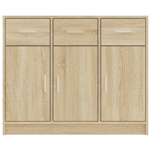 Sideboard Sonoma Eiche 91x28x75 cm
