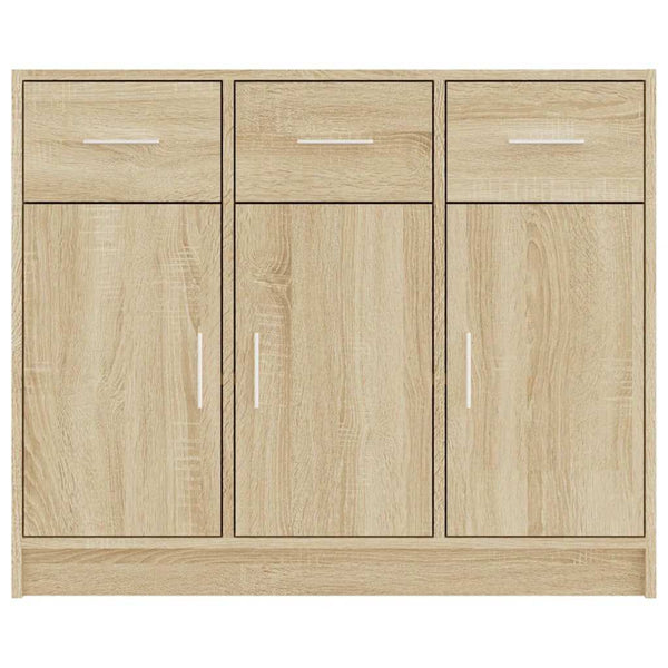 Sideboard Sonoma Eiche 91x28x75 cm