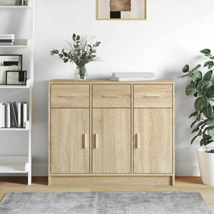 Sideboard Sonoma Eiche 91x28x75 cm