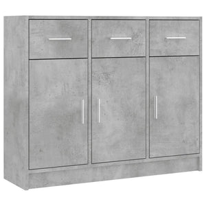 Betongraues Sideboard 91 cm
