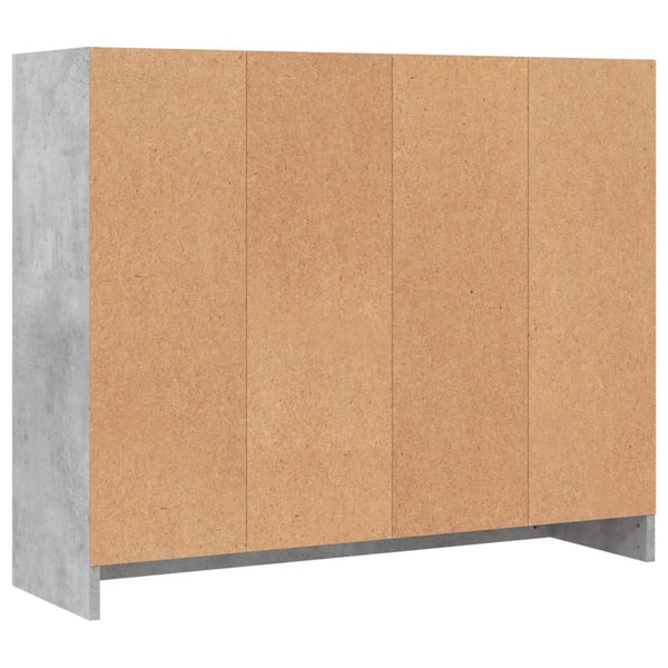 Betongraues Sideboard 91 cm