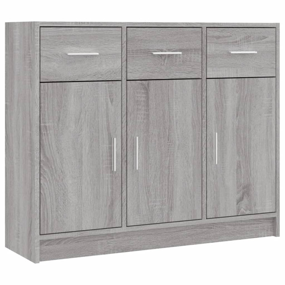Sideboard Grau Sonoma 91x28x75 cm