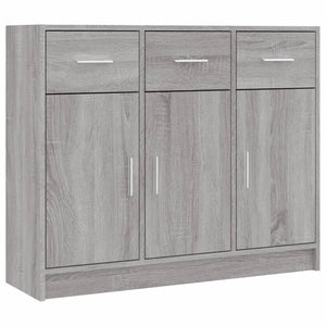 Sideboard Grau Sonoma 91x28x75 cm