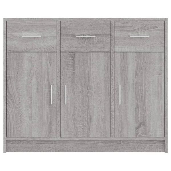 Sideboard Grau Sonoma 91x28x75 cm