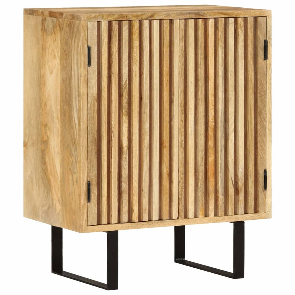 vidaXL Sideboard with 2 Doors 55x35x70 cm Solid Mango Wood